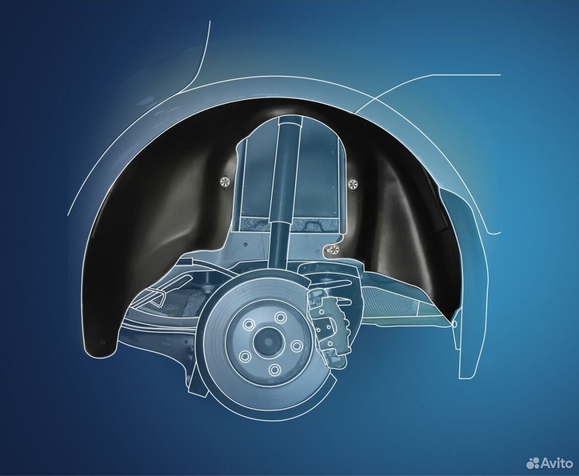 Подкрылки задние и передние на chery Tiggo (T11)