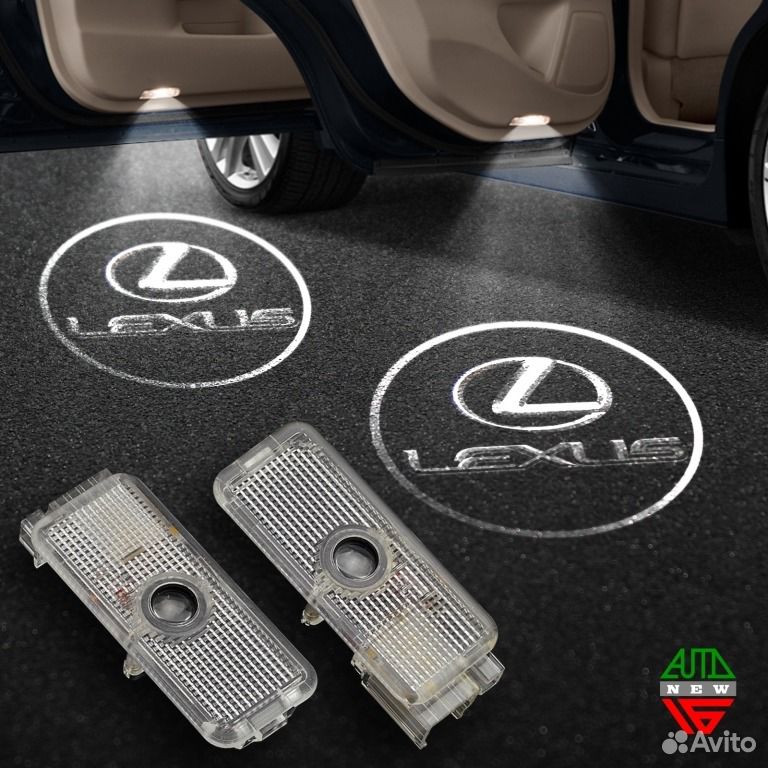 Штатная подсветка дверей Лексус LS - Lexus LS (200
