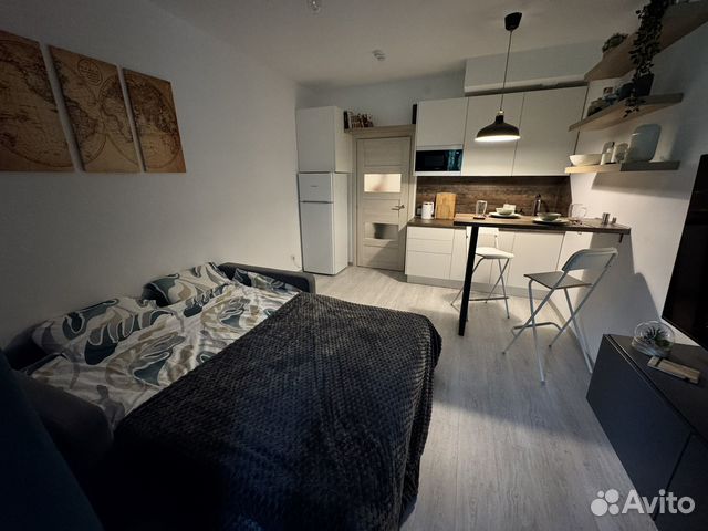 Квартира-студия, 25 м², 1 кровать
Квартира-студия, 25 м², 1 кровать