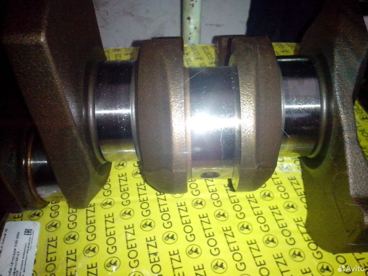 коленвал н. 5. коленвал на h27a сузуки. вкладыши коленвала h27a. грант витара коленвал 1.