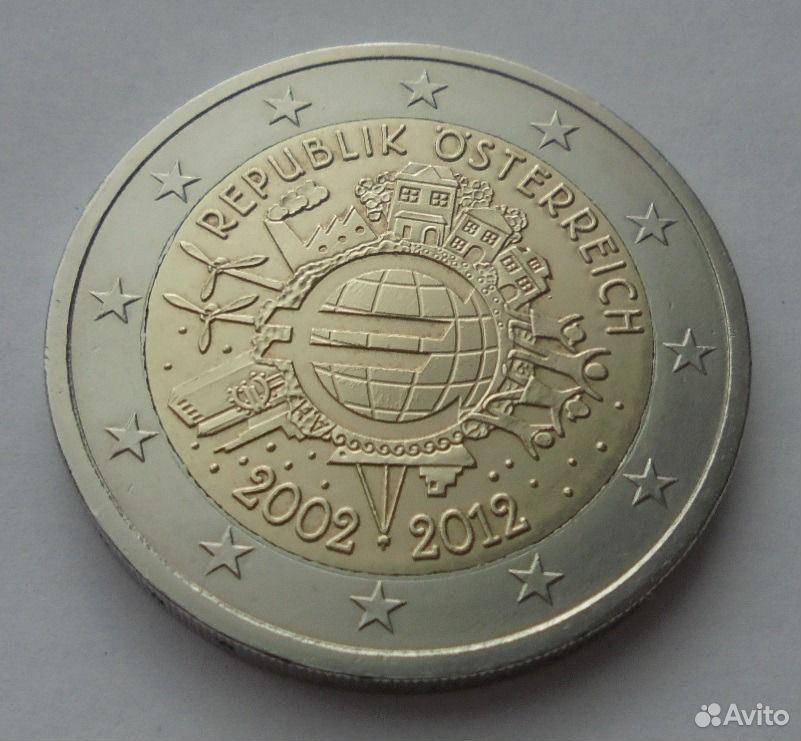 2 Евро австрия