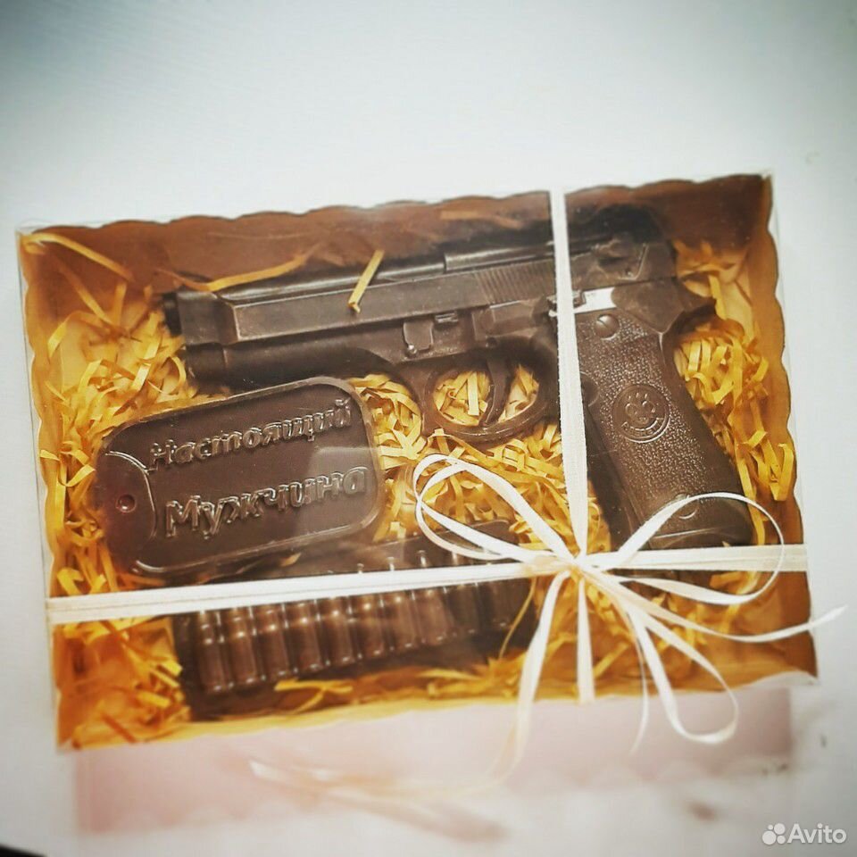 Набор подарочный шоколадный к 23 февраля купить на Зозу.ру - фотография № 3