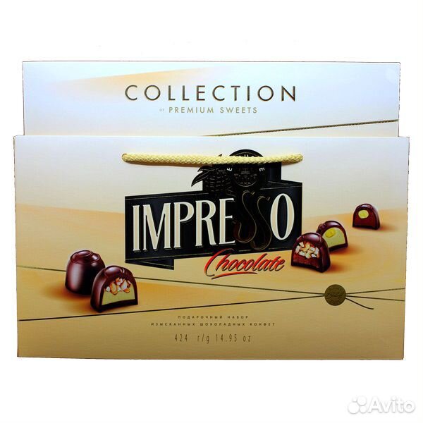 Набор конфеты Импрессо 424 гр купить на Зозу.ру - фотография № 2