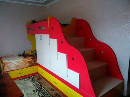 Двухэтажная кровать для детской