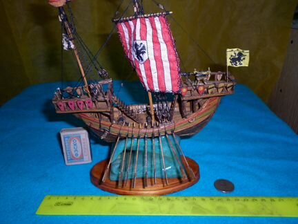 Модель Нормандского судна хii века