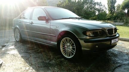BMW 3 серия 2.2 AT, 2004, седан, битый