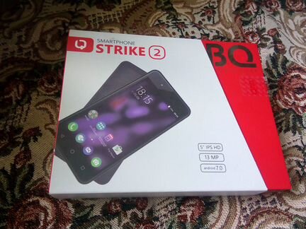 Продам смартфон BQ Strike 2, без наушников