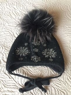 Зимняя шапка для девочки Mary Tes