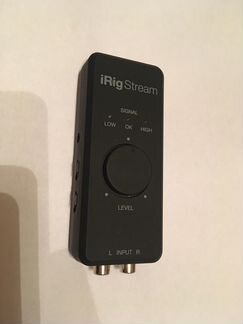IRig Stream (первый интерфейс для стриминга)