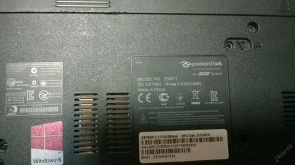 Ноутбук Packard Bell EasyNote TE69CX-21174G50Mnsk