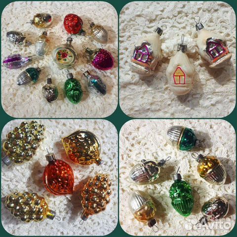 Елочные игрушки СССР