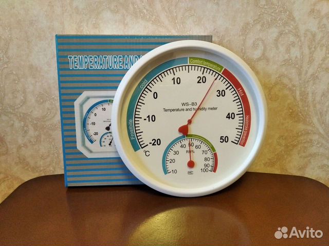 Термометр гигрометр механический