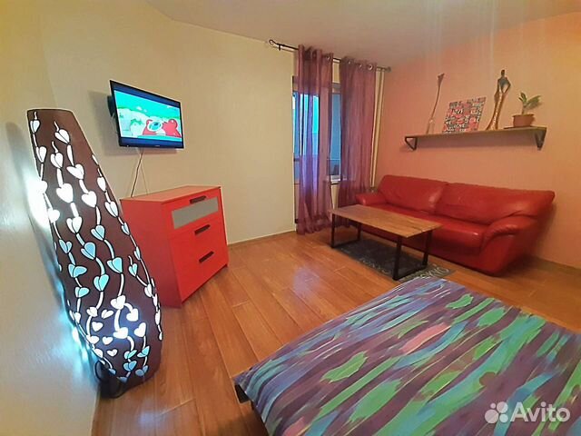 

1-к. квартира, 45 м², 3 кровати