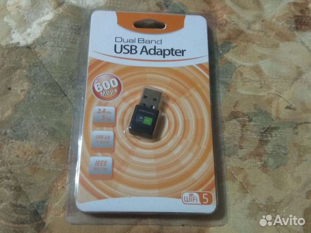 Адаптер usb WiFi 2.4Ghz 5Ghz