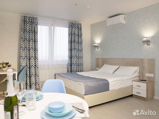 

Квартира-студия, 35 м², 1 кровать