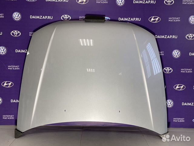 Капот Hyundai Accent Светлое Серебро