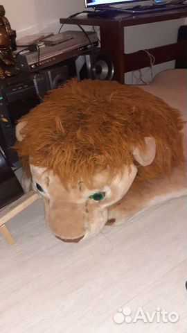 Лев мягкая игрушка