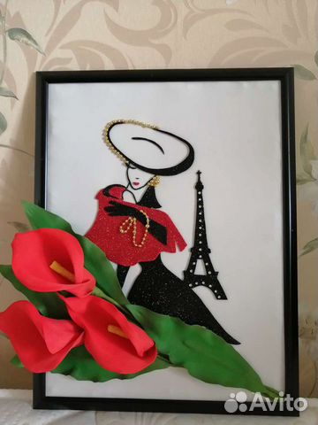 Картина 3Д с подсветкой