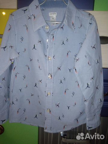 Рубашка Carter's 6 лет Новая