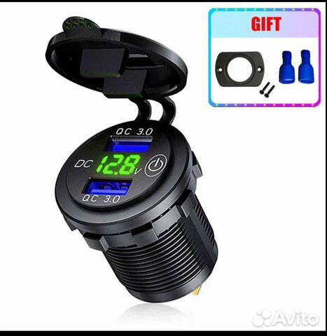 Быстрая зарядка 36 Вт, Dual USB- зарядка