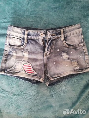 Шорты джинсовые