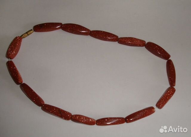 Бусы из авантюрина