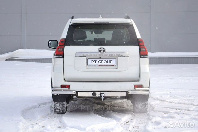 Фаркоп Toyota с нерж накладкой land cruiser prado