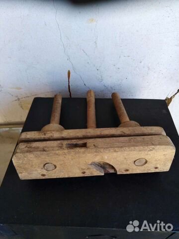 Рубанок старинный (шпунтубель)