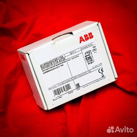 Автоматика. Диф. И узо фирмы ABB