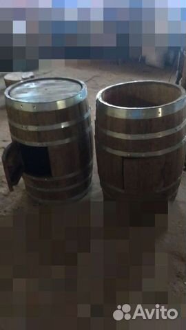 Бочка деревянная