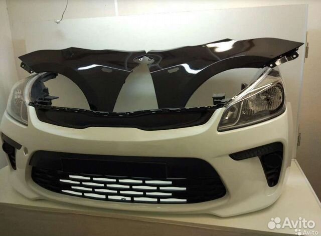 Передняя часть Kia Rio 4