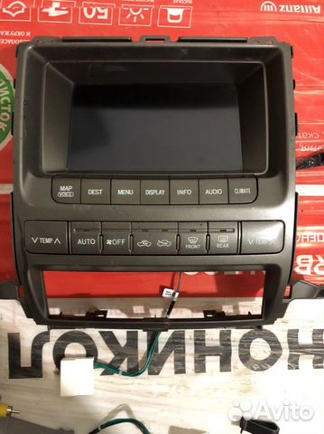 Голова, климат, консоль gx470 камера заднего вида