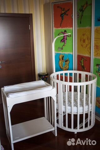 Кроватка-трансформер Ellipsebed