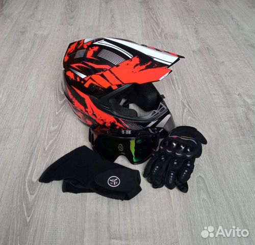 Шлем Эндуро Мотокросс