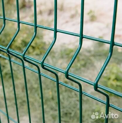 Забор сетка 3d