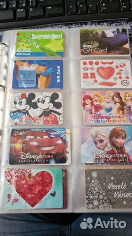 Коллекция подарочных карт