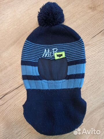 Шапка шлем для мальчика