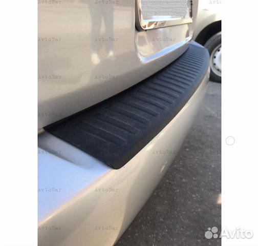 Накладка на задний бампер Hyundai Accent