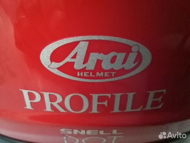 Оригинальный Arai Profile Red Glossy (Japan)