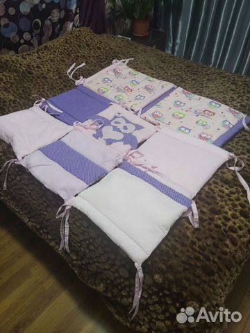 Бортики в кроватку