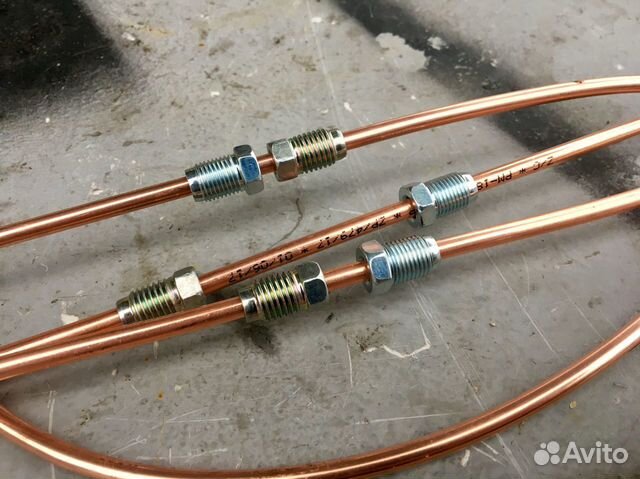 Трубка тормозная медная