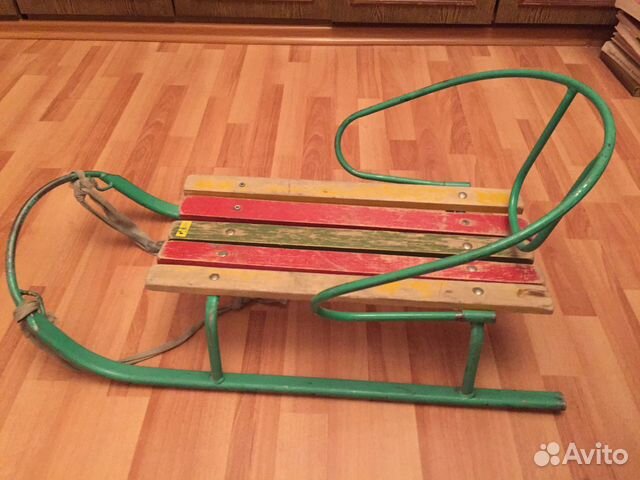 Санки металлические