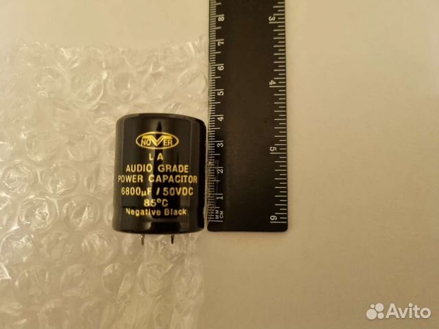 Конденсаторы электролитические музыкальные Nover