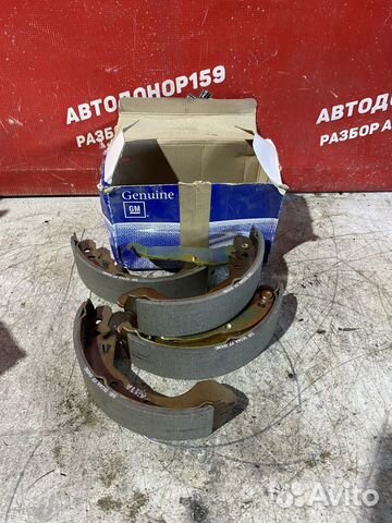 Chevrolet Rezzo колодки тормозные задние