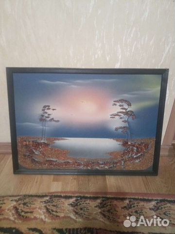 Картина из янтаря