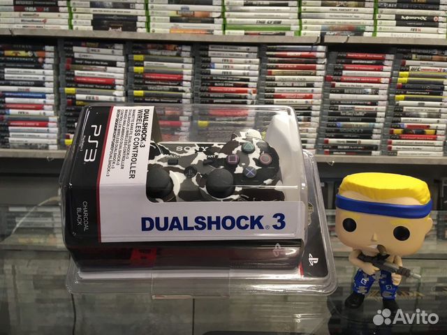 Dualshock 3 камуфляж White-Black-Green New