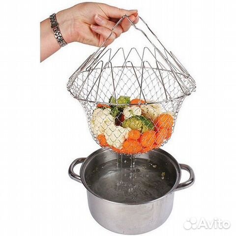 Складная решетка для приготовления еды