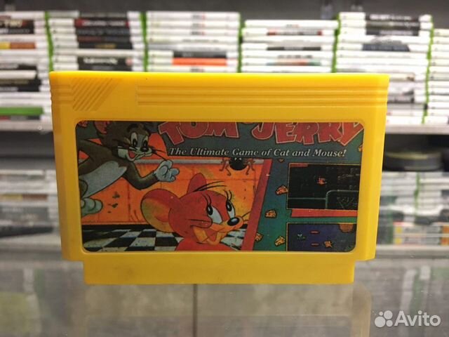 Картридж из 90х Dendy Tom and Jerry арт 62