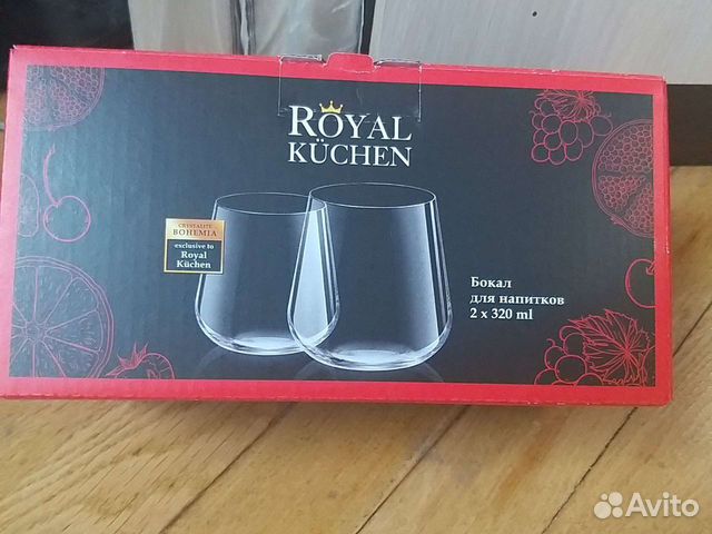 Бокалы,стаканы для виски Royal KüCH