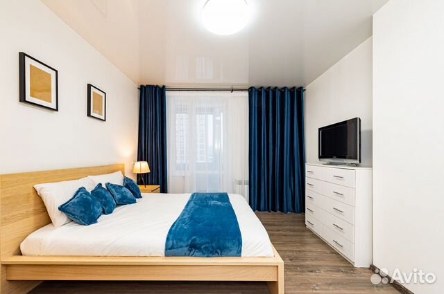 

2-к. квартира, 55 м², 2 кровати